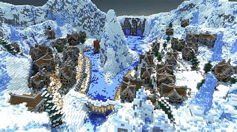 Winter's Secret | Village - Minecraft Building Inc