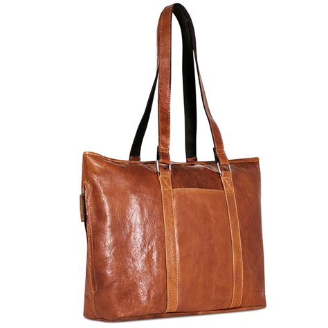 Leather Tote Bags - Jack Georges