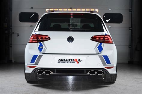 Volkswagen Golf 7 R Gets Sports Exhaust System from Milltek - autoevolution