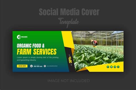 Premium Vector | Agriculture farming service facebook cover design ...