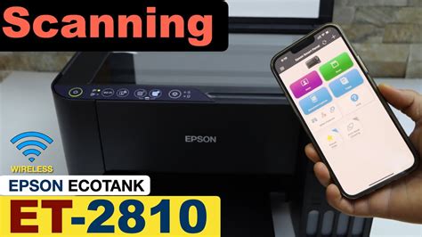 Epson EcoTank ET-2810 Scanning. - YouTube