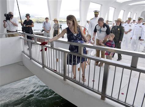 USS Arizona survivor rejoins shipmates, interred aboard ship - The Blade