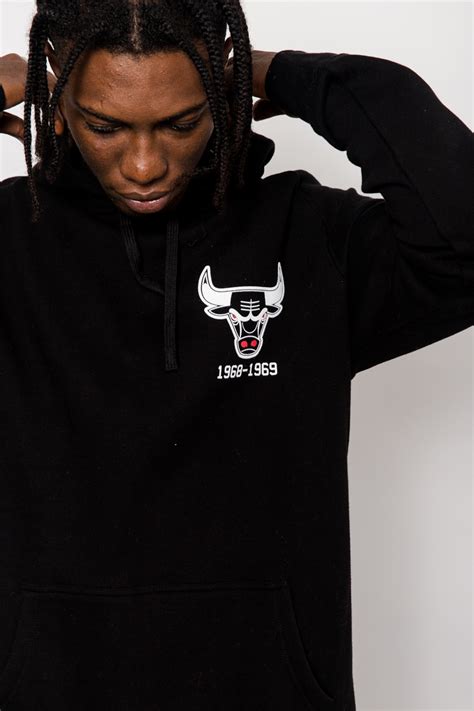 CHICAGO BULLS WORDMARK HOODIE- MENS BLACK | Stateside Sports