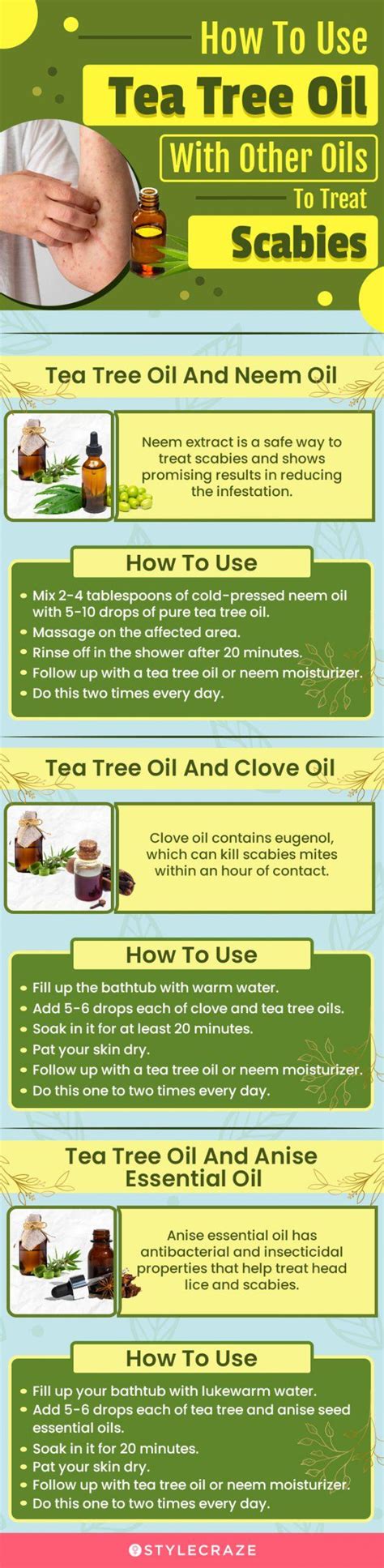 Tea Tree Oil Scabies Effectiveness - Infoupdate.org