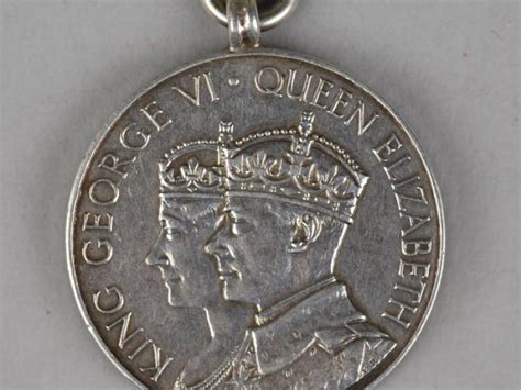 Commemorative Medal - HM King George VI Coronation 1937 | National ...