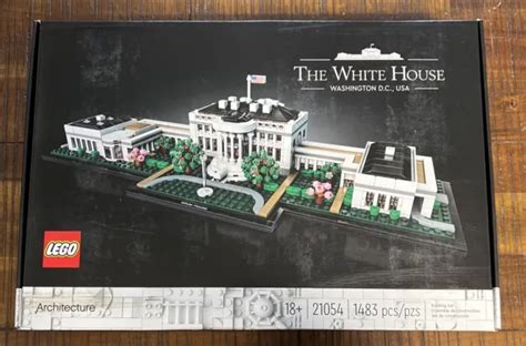 LEGO ARCHITECTURE SET #21054 ~ The White House ~ NIP VHTF 1483 pcs IN HAND $60.00 - PicClick