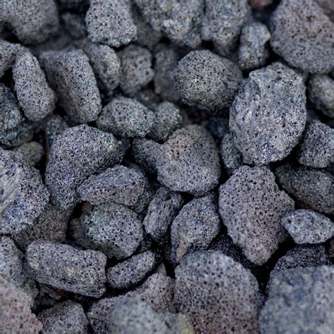 65mm Black Lava Rock (1 Yard) | Earth and Turf Landscaping Edmonton