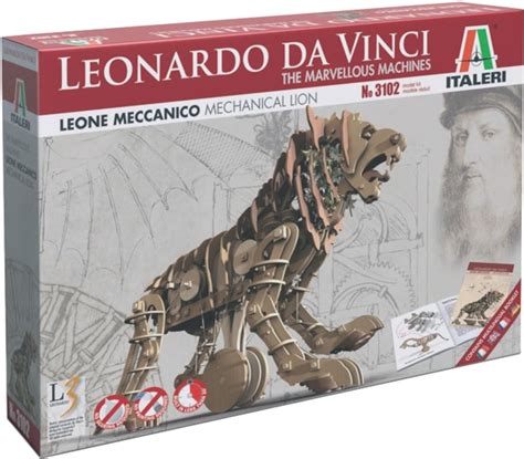 Mua PLATZ ITALERI IT3102 Leonardo da Vinci Robot Lion Plastic Model ...