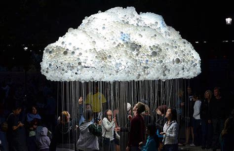 Cloud Interactive Installation - InteriorZine