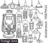Free Lamp Vector Background