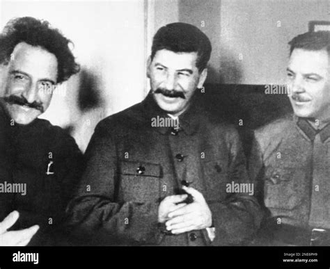 This is a rare photo of Joseph Stalin smiling, Nov. 3, 1937, in his apartment at the Kremlin in ...