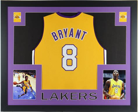 Kobe Bryant Custom Framed Jersey Display | Pristine Auction