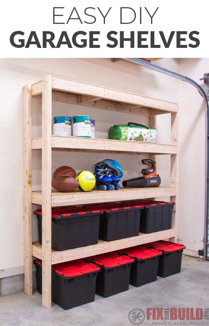 Diy Garage Storage Shelves Plans / Diy Basement Shelving The Wood Grain Cottage : Browse through ...