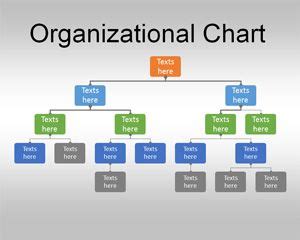 Free Org Chart PowerPoint Template