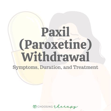 Everything to Know About Paxil Withdrawal