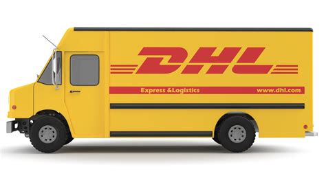 DHL Truck 3D Model $59 - .max .fbx .unknown .obj .ma .c4d - Free3D