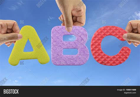 Hand Arrange Alphabet Image & Photo (Free Trial) | Bigstock