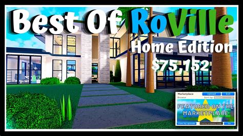 🏡 Contemporary Family Home || Best Of RoVille - Home Edition With House Code || RoVille Tours ...