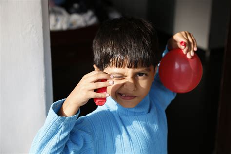 Free Images : balloon, blue, boy, expression, funny, india, indian, kid ...