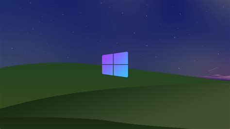 As promised, Night version of my Windows XP Bliss Minimalist Remake :D ...