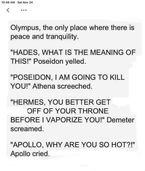 "APOLLO, WHY ARE YOU SO HOT?!"~Apollo cried 😂😂😂 | Percy jackson memes, Percy jackson books ...