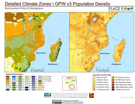 Southeastern Africa & Madagascar: Generalized Climate Zone… | Flickr