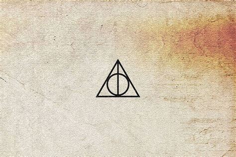 Harry Potter And The Deathly Hallows Symbol Wallpaper