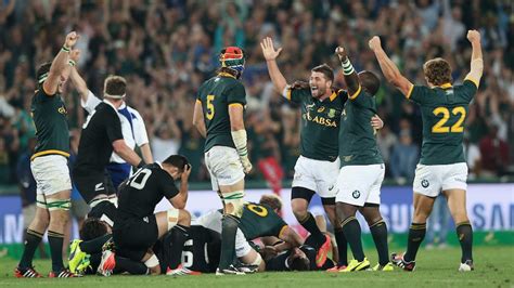 Springboks beat All Blacks with Pat Lambie's last-minute penalty in Rugby Championship at Ellis ...