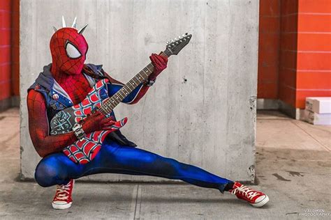 Spider-punk Spiderman Cosplay, Marvel Cosplay, Beast Boy, Punk, Tim ...