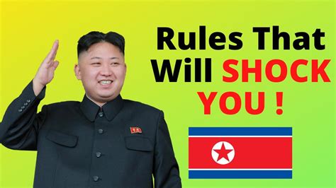 North Korea’s Insane Rules & Regulations by Kim Jong Un | Case Study ...