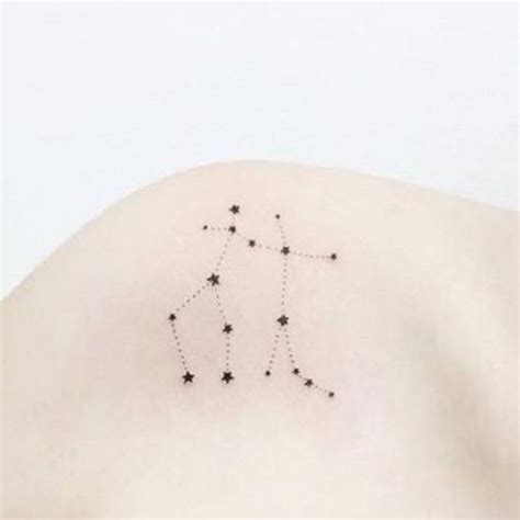 Gemini Constellation Tattoos