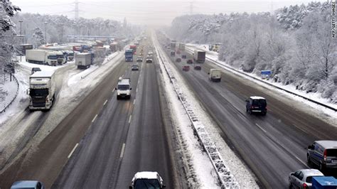 Heavy snow sparks travel chaos in northern Europe - CNN.com