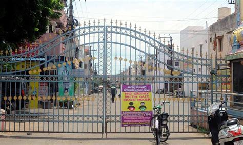 Vijayawada: Gollapudi market shut down as covid cases rise