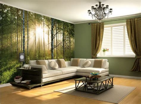 19 Divine Nature-Themed Wallpapers For Your Dream Living Room