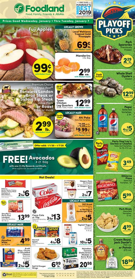 Foodland Current weekly ad 01/01 - 01/07/2020 - frequent-ads.com