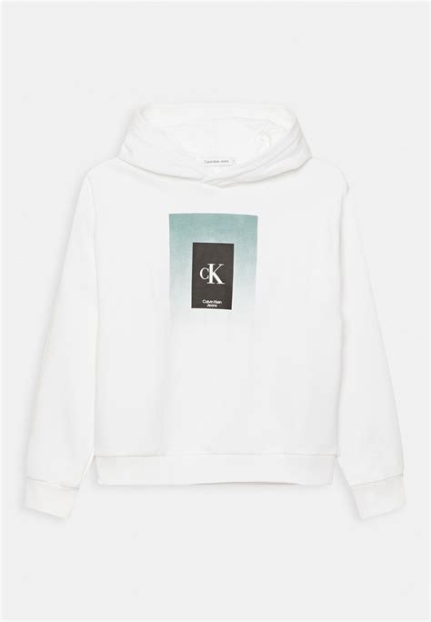 Calvin Klein Jeans GRADIENT BOX LOGO HOODIE UNISEX - Sweatshirt ...