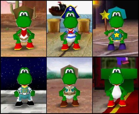 Mario Party 2 Costumes [Super Mario Party] [Requests]