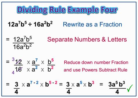 Dividing Exponents | Passy's World of Mathematics