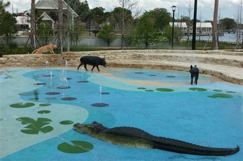 Kissimmee Lakefront Park - Kid's Splash Park - Delta Fountains