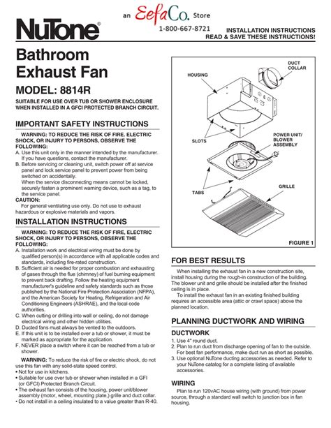 ventilation fan installation guide - Wiring Diagram and Schematics