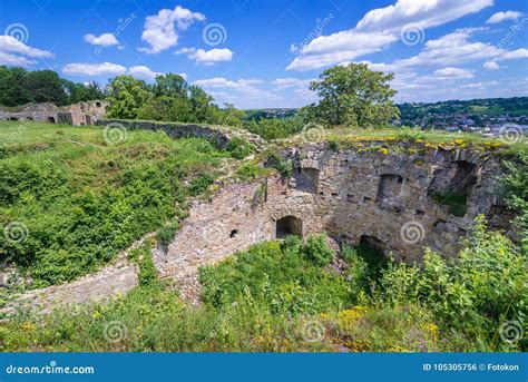 Castle in Terebovlia stock photo. Image of indoor, citadel - 105305756