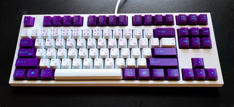 Vaporwave on White, Custom Japanese Keyboard Design : r/MechanicalKeyboards