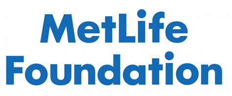 Metlife Logo Transparent - Metlife Foundation Logo (764x316), Png Download