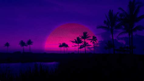 1920x1080 Miami Sunset Artistic Laptop Full HD 1080P ,HD 4k Wallpapers,Images,Backgrounds,Photos ...