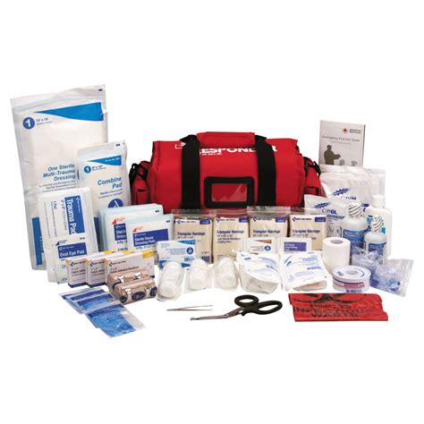 First Aid Only 158-Piece First Responder Kit, 7-1/2"H x 16"W x 8"D | OfficeSupply.com