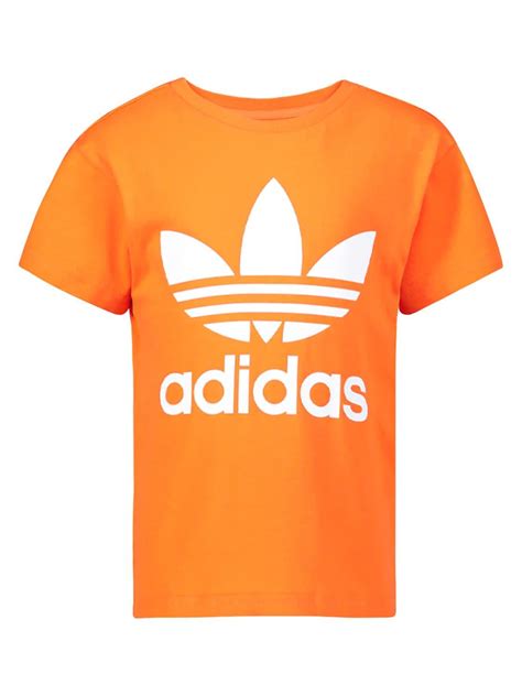 Orange Adidas Logo