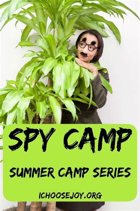 Spy Camp: Summer Camp Series - I Choose Joy! in 2020 | Summer learning activities, Fun summer ...