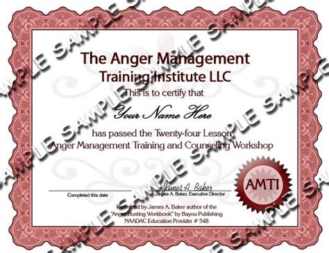 Online Anger Management Training