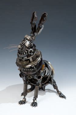 Steampunk Sculptures by James Corbett, The Car Part Sculptor | Steampunk animals, Steampunk art ...