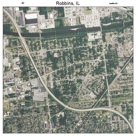 Aerial Photography Map of Robbins, IL Illinois